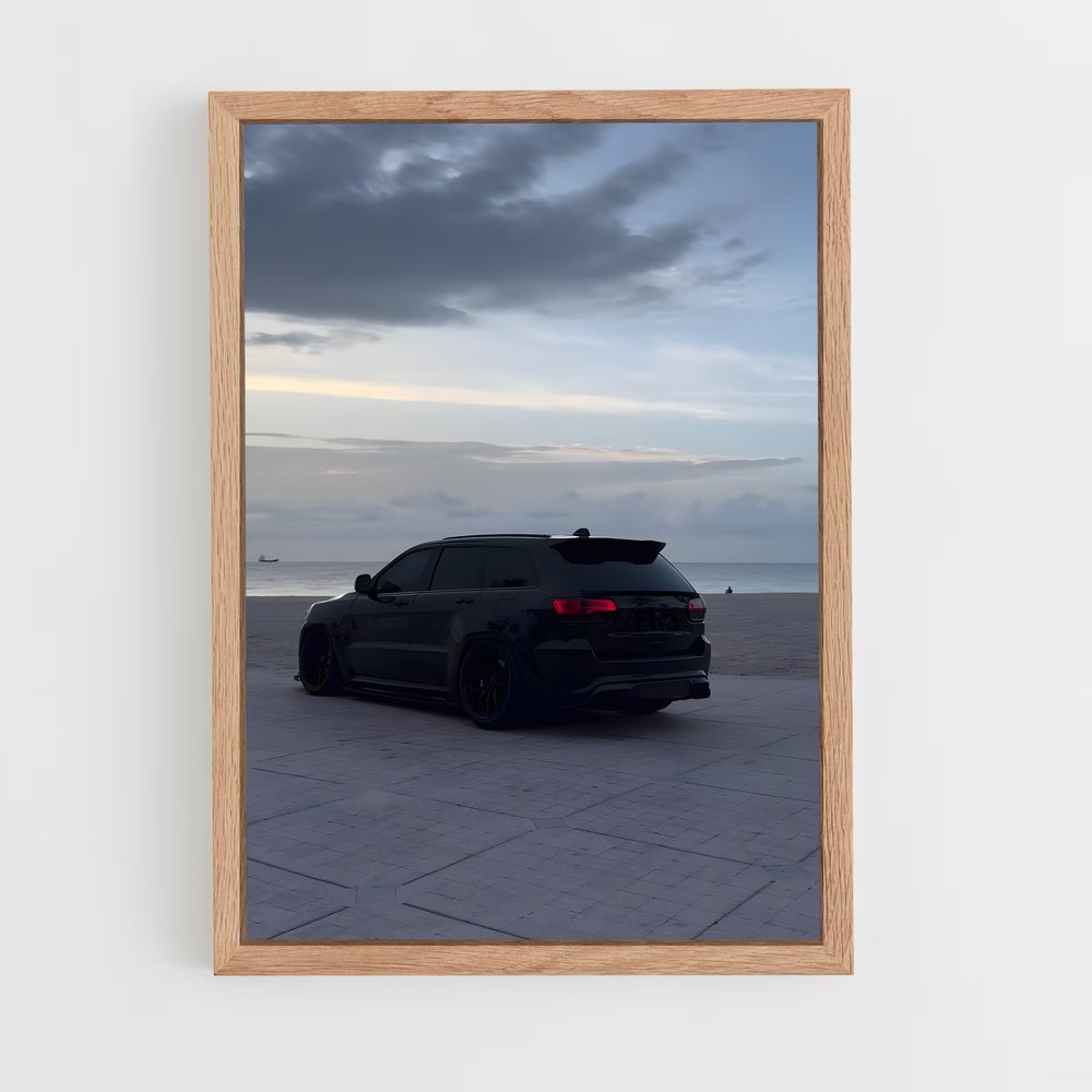 Poster Nuit Étoilée au Volant – affiche Jeep (vue 4)